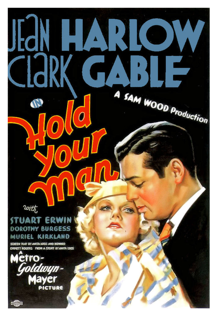Hold Your Man (1933) - Clark Gable Colorized Version