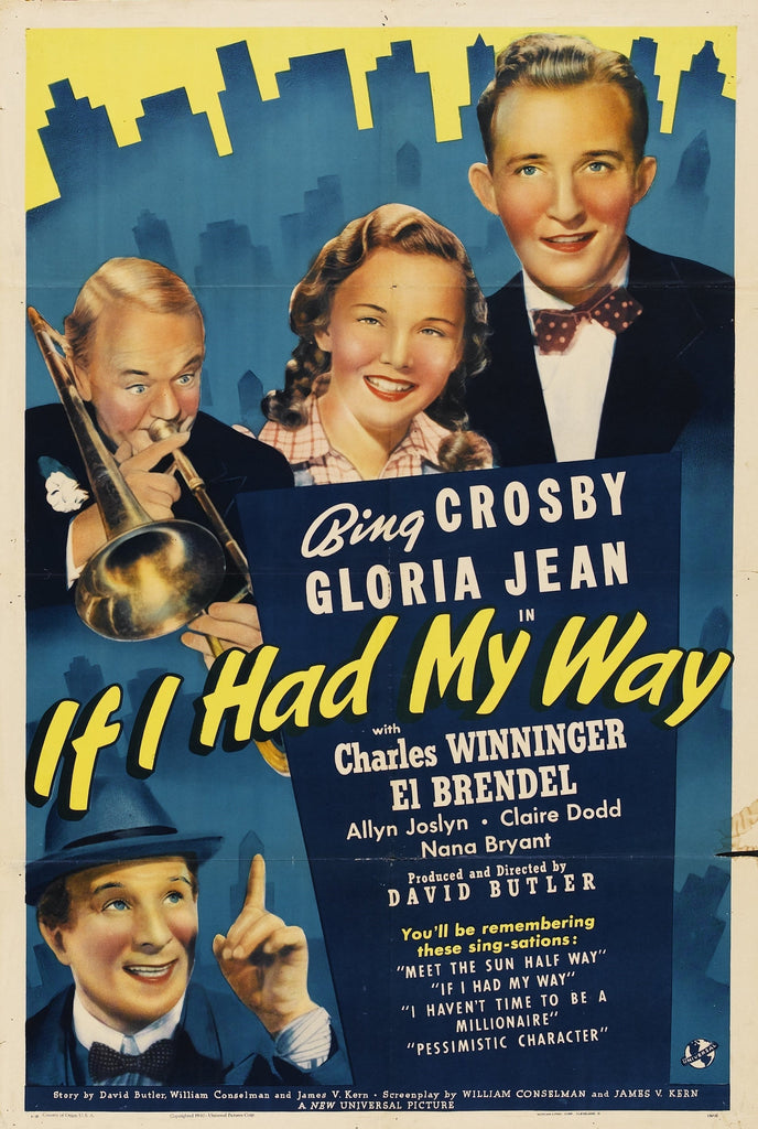 If I Had My Way (1940) - Bing Crosby Colorized Version