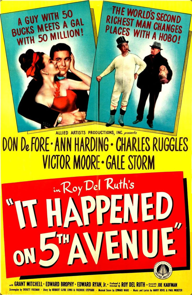 It Happened On Fifth Avenue (1947) - Don DeFore Colorized Version DVD