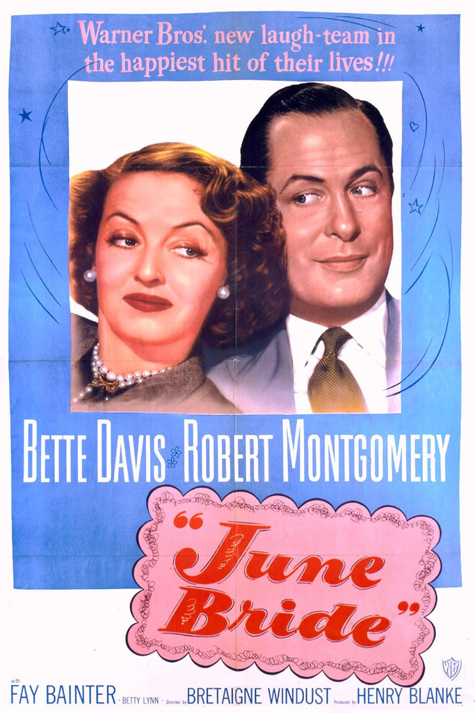 June Bride (1948) - Bette Davis Colorized Version DVD