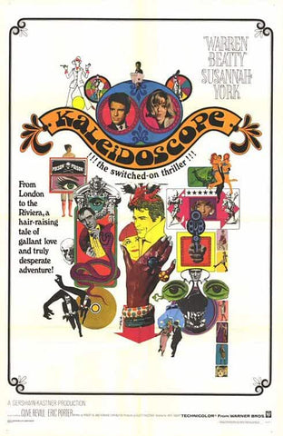 Kaleidoscope (1966) - Warren Beatty  DVD