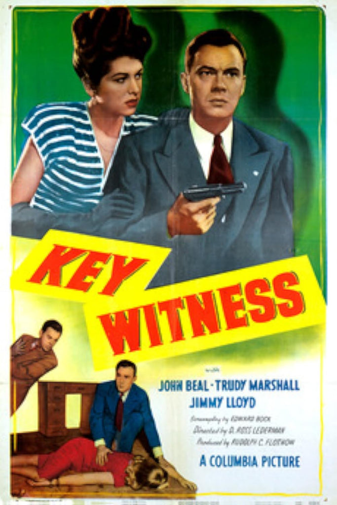Key Witness (1947) - John Beal Colorized Version DVD