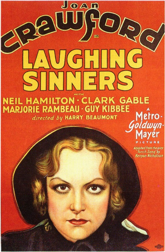 Laughing Sinners (1931) - Joan Crawford Colorized Version