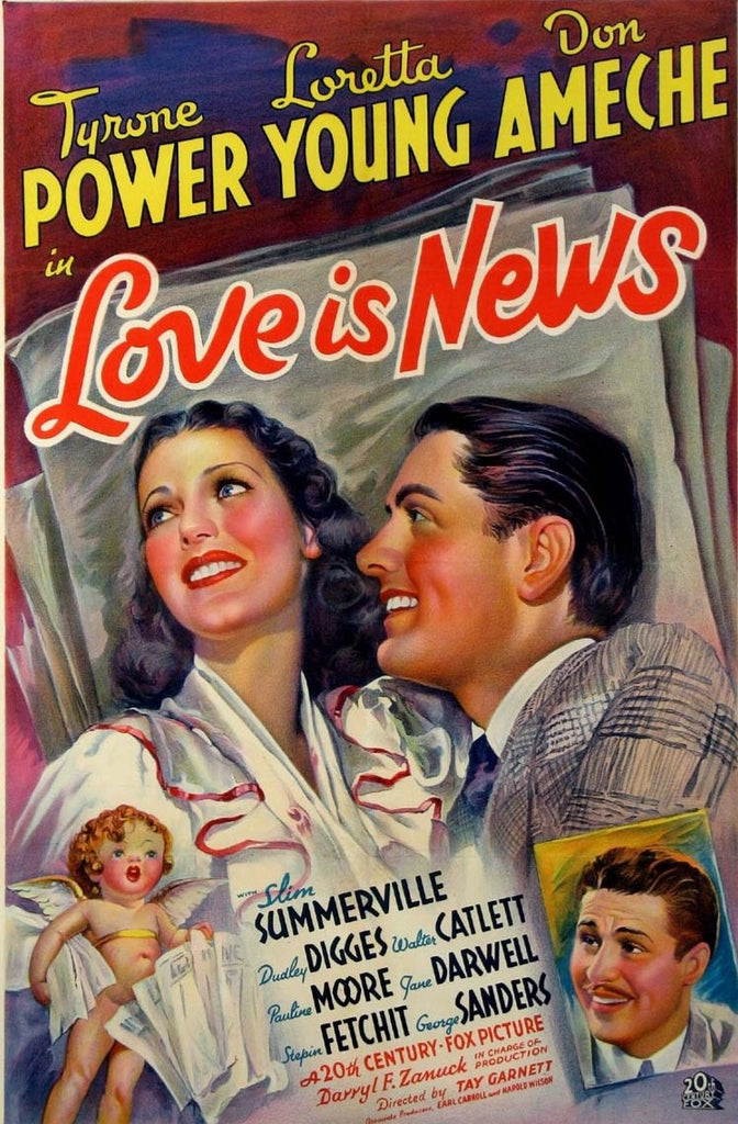 Love Is News (1937) - Tyrone Power  DVD