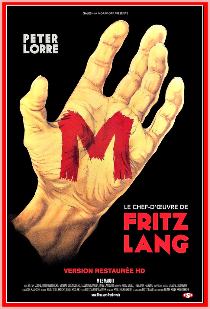 M (1931) - Peter Lorre Colorized Version DVD