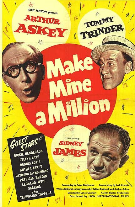 Make Mine A Million (1959) - Arthur Askey  DVD