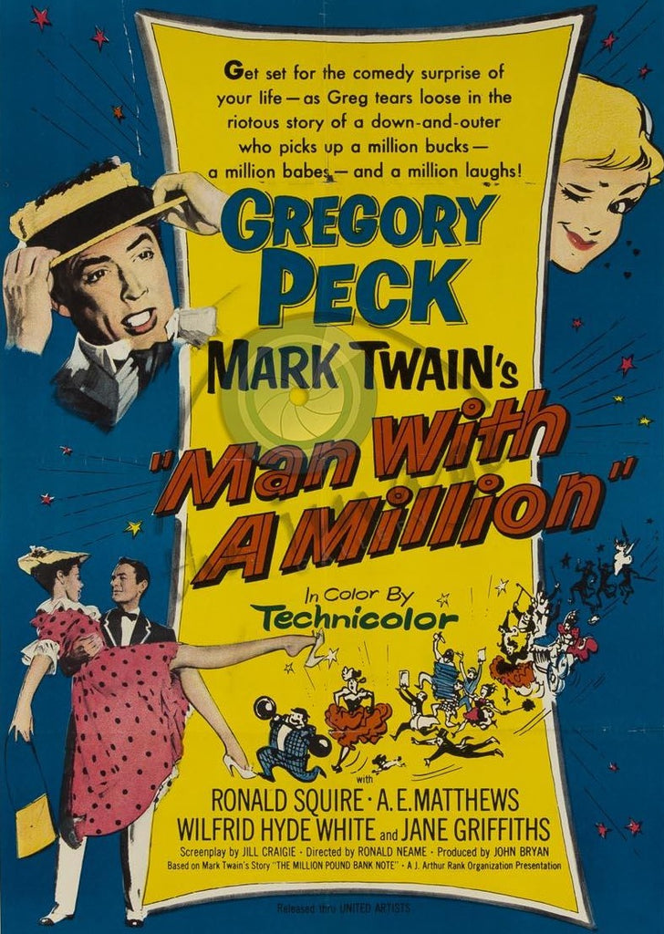 Man With A Million AKA The Million Pound Note (1954) - Gregory Peck  DVD
