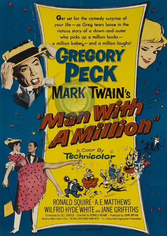 Man With A Million AKA The Million Pound Note (1954) - Gregory Peck  DVD