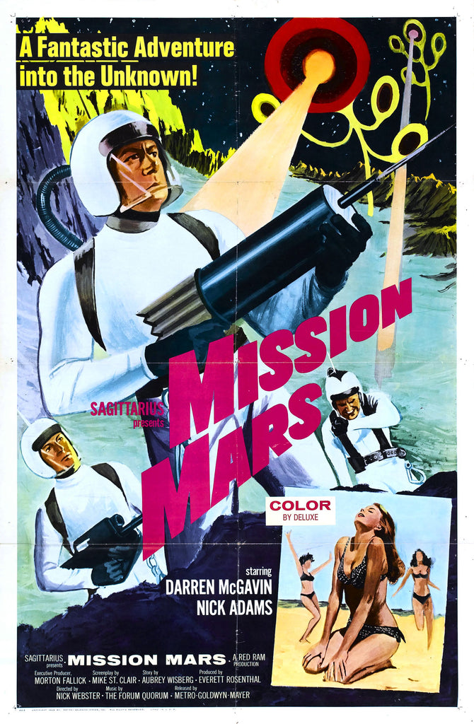 Mission Mars (1968) - Darren McGavin DVD