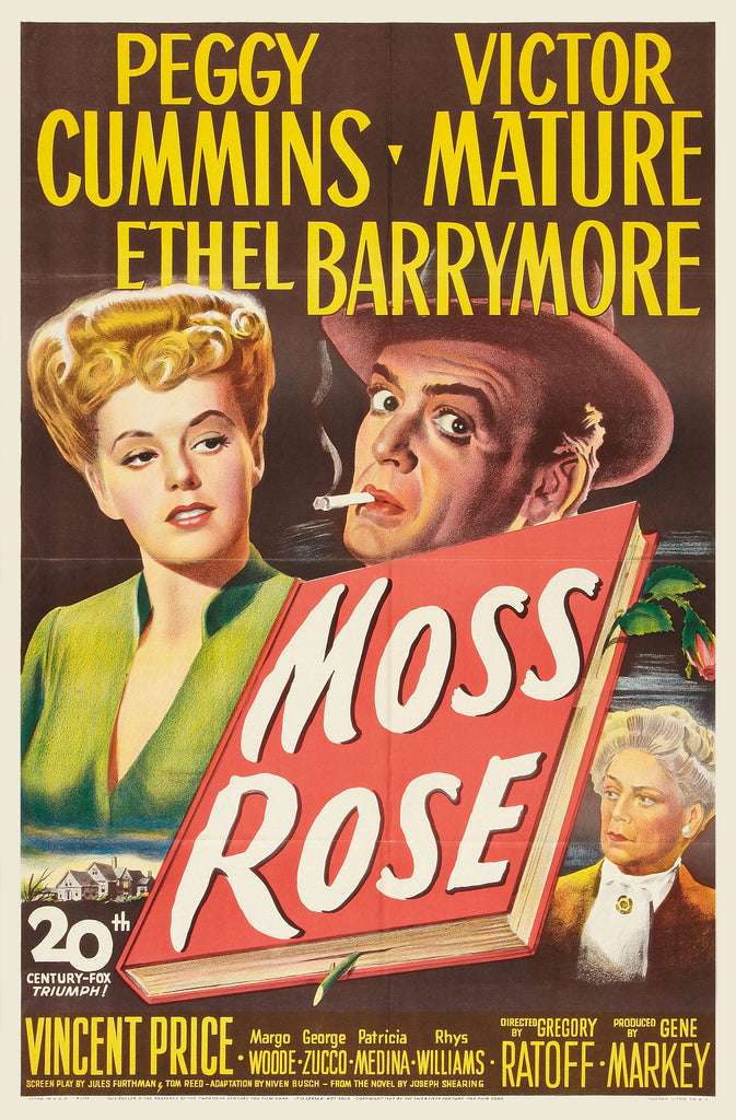Moss Rose (1947) - Victor Mature Colorized Version DVD