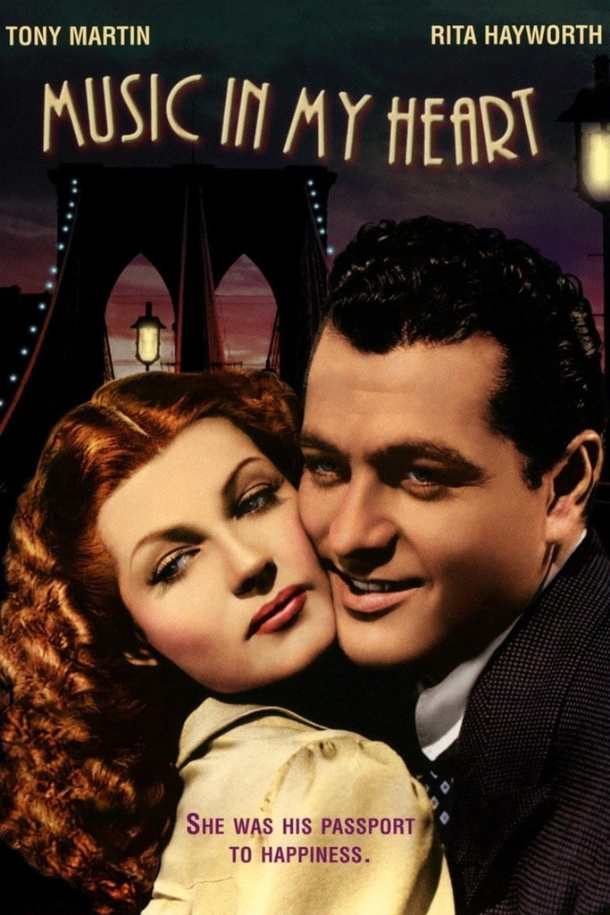 Music In My Heart (1940) - Rita Hayworth Colorized Version