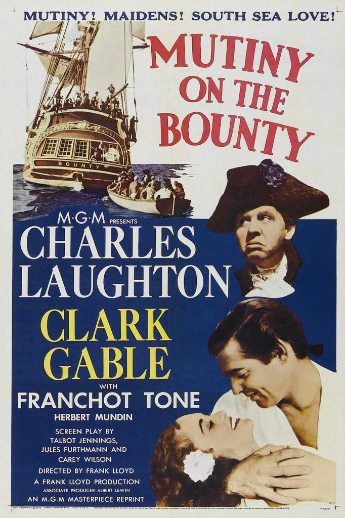 Mutiny On The Bounty (1935) - Clark Gable Colorized Version