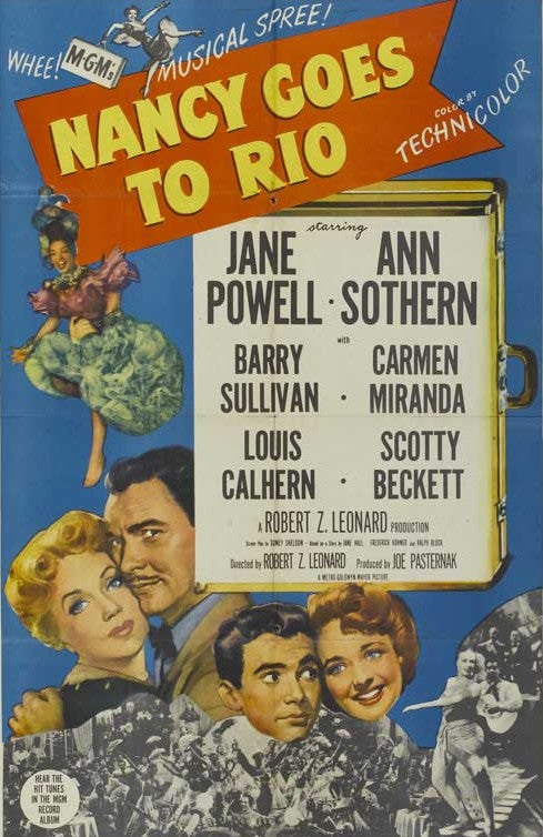 Nancy Goes To Rio (1950) - Jane Powell DVD