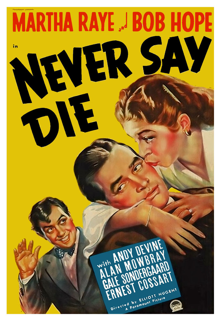 Never Say Die (1939) - Bob Hope Colorized Version DVD