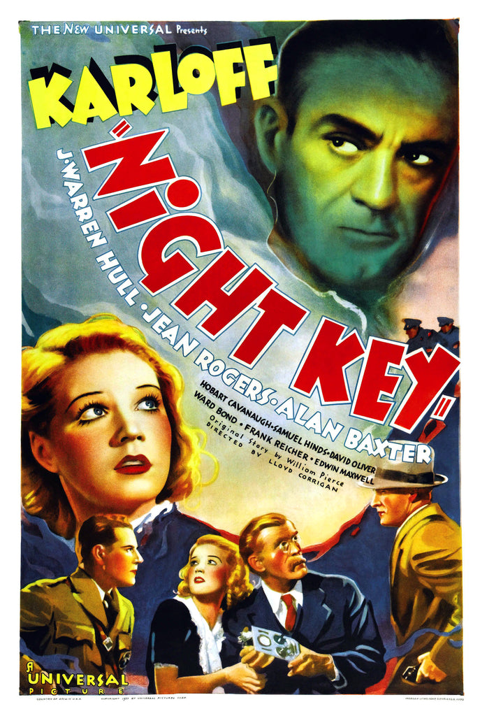 Night Key (1937) - Boris Karloff Colorized Version DVD