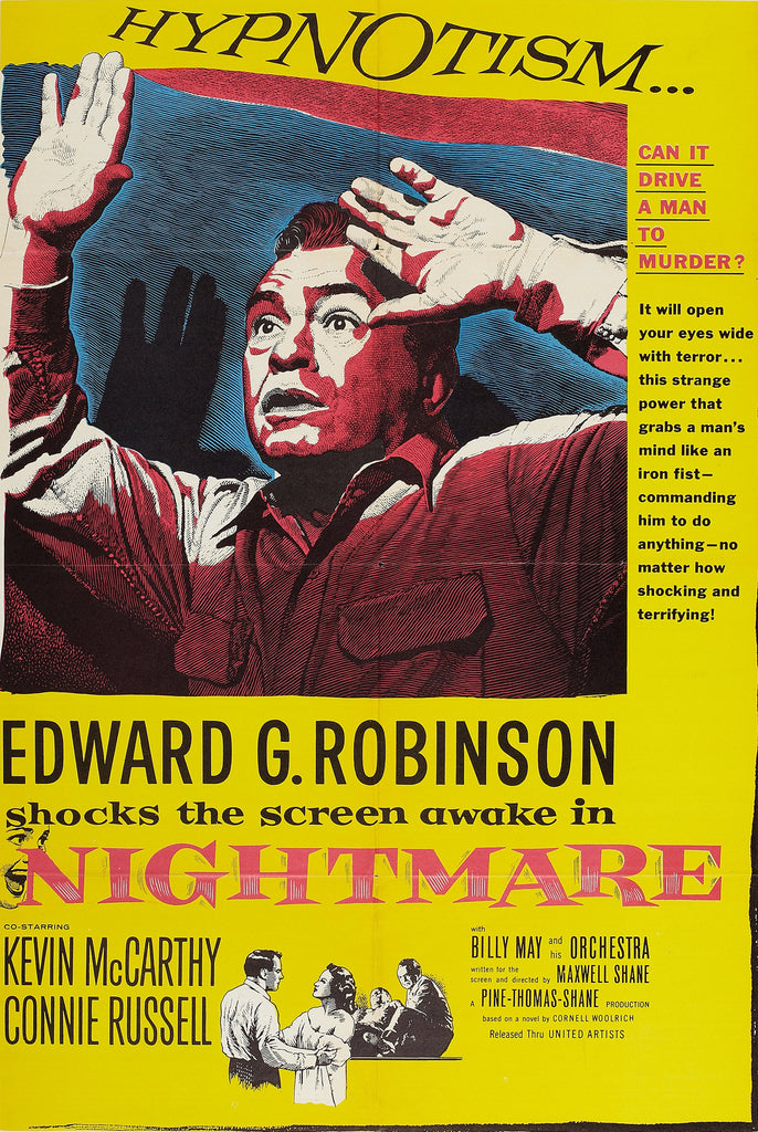 Nightmare (1956) - Edward G. Robinson Colorized Version DVD