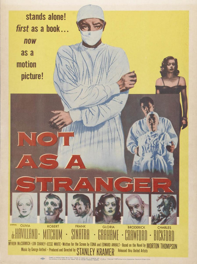 Not As A Stranger (1955) - Robert Mitchum Colorized Version DVD