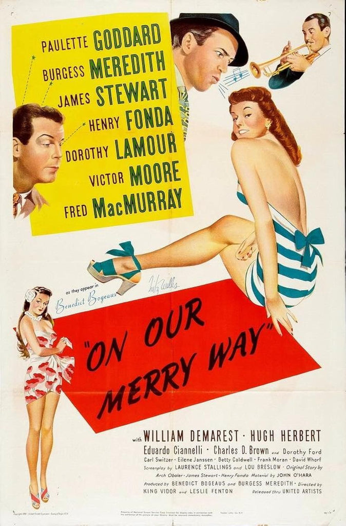 On Our Merry Way (1948) - James Stewart Colorized Version DVD