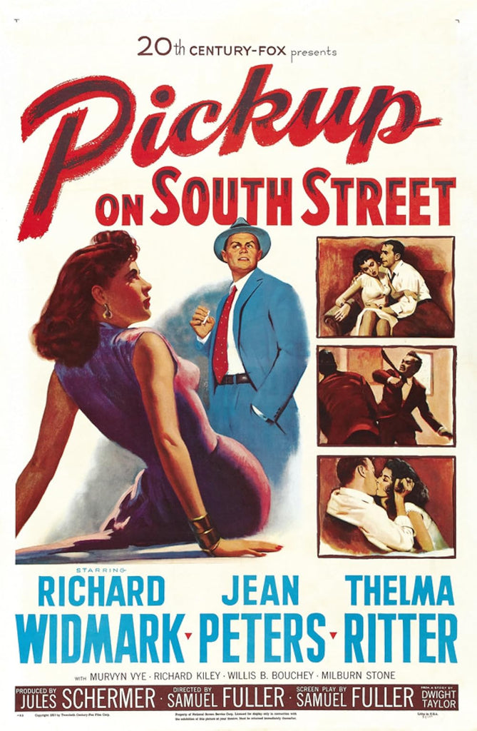 Pickup On South Street (1953) - Richard Widmark Colorized Version