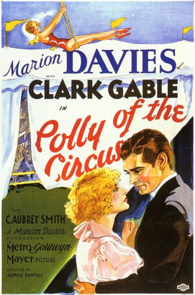 Polly Of The Circus (1932) - Clark Gable Colorized Version DVD