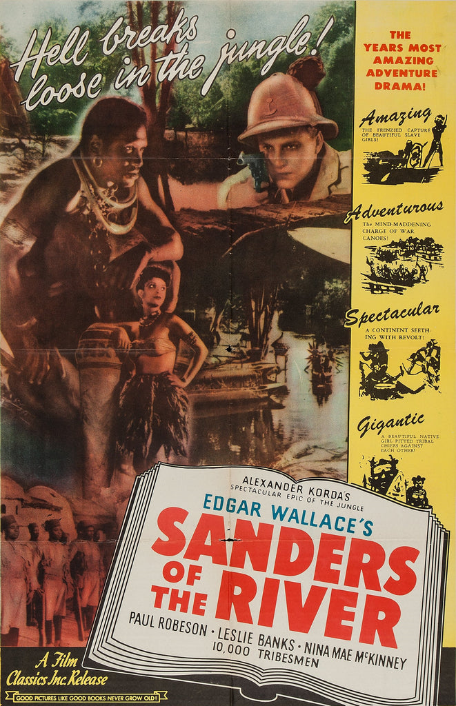 Sanders Of The River (1935) - Leslie Banks Colorized Version DVD