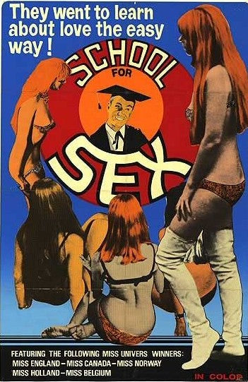 School For Sex (1969) - Pete Walker DVD