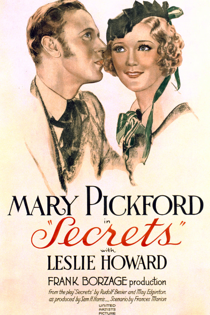 Secrets (1933) - Mary Pickford Colorized Version DVD
