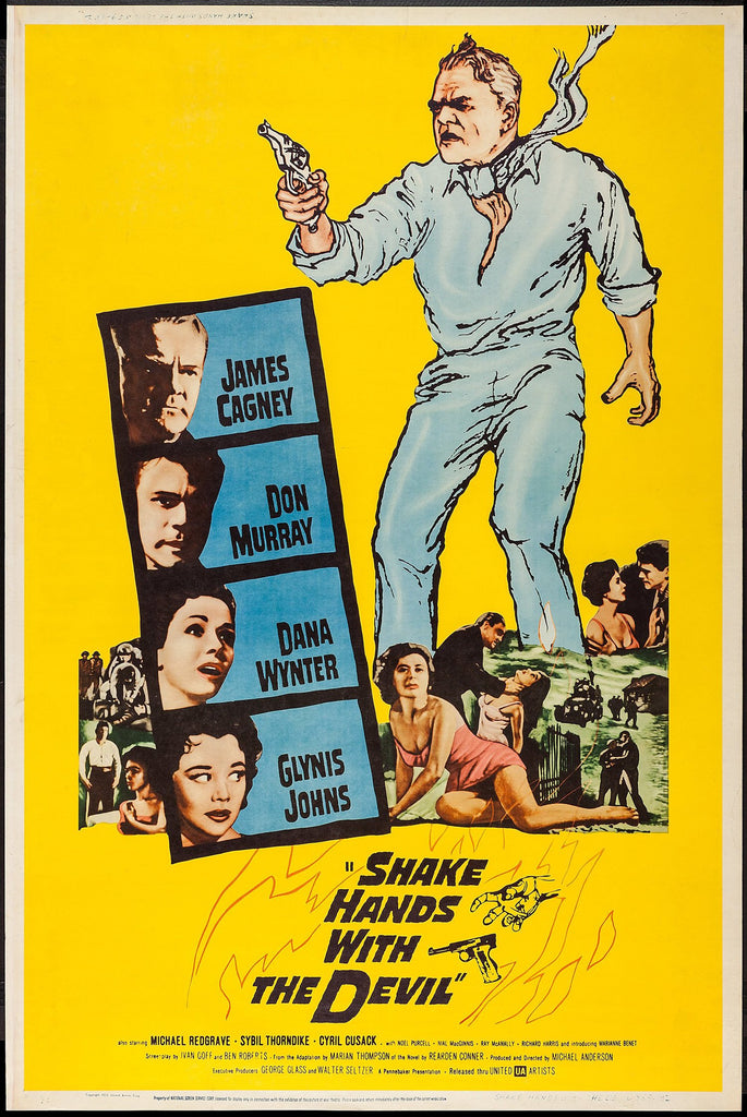 Shake Hands With The Devil (1959) - James Cagney Colorized Version DVD