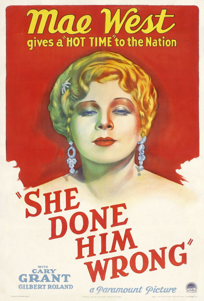 She Done Him Wrong (1933) - Cary Grant Colorized Version DVD