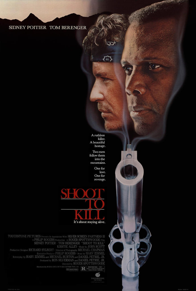 Shoot To Kill (1988) - Sidney Poitier DVD