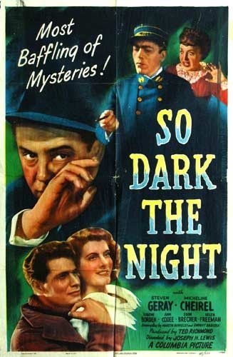 So Dark The Night (1946) - Steven Geray Colorized Version DVD