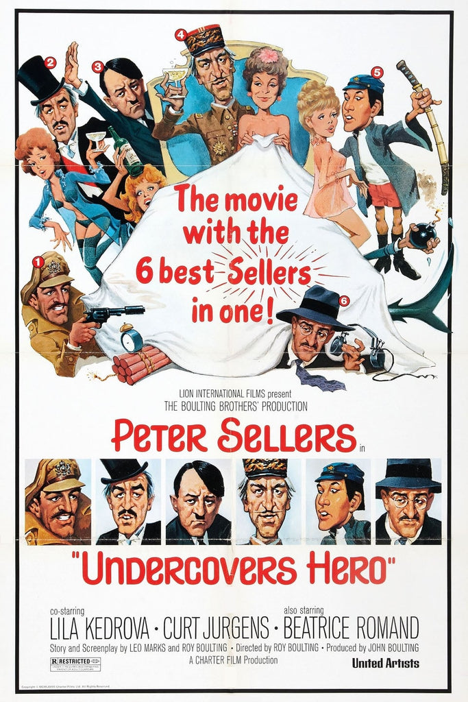 Soft Beds, Hard Battles AKA Undercovers Hero (1974) - Peter Sellers  DVD