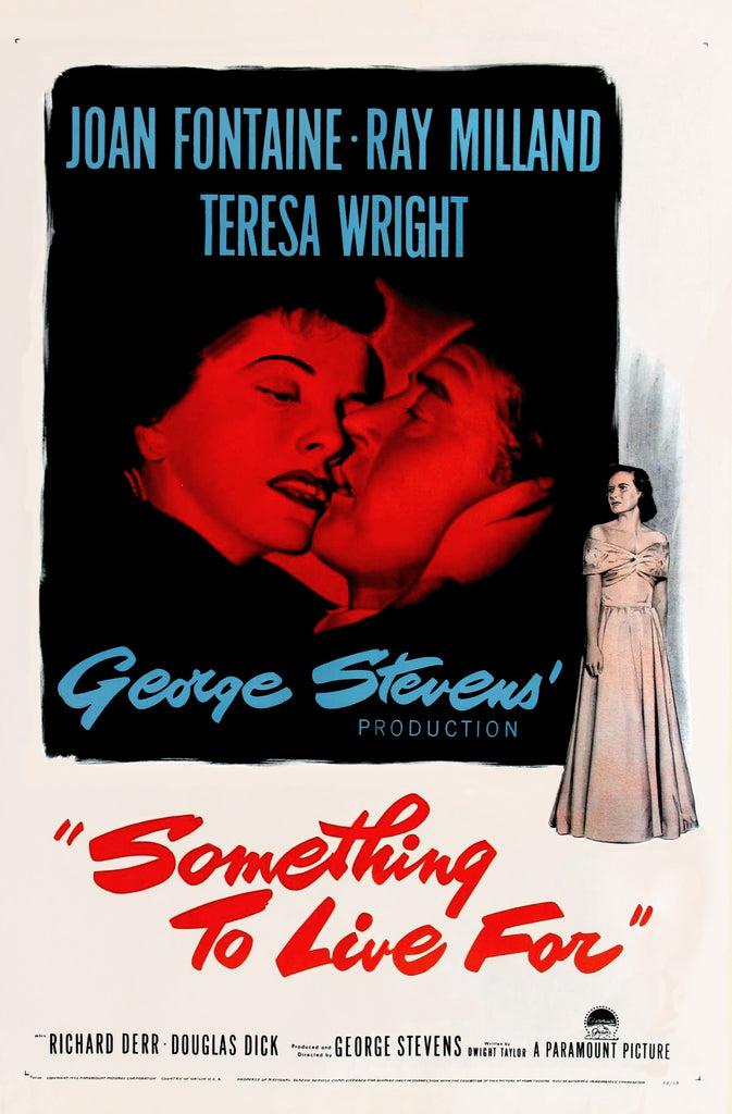 Something To Live For (1952) - Joan Fontaine DVD