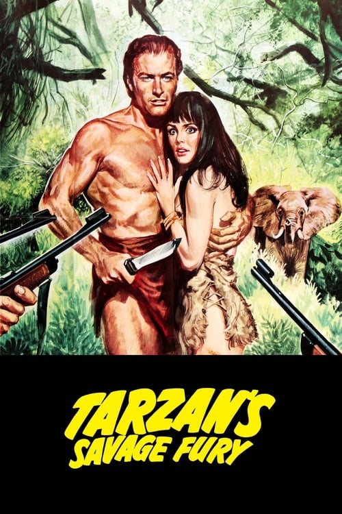 Tarzan's Savage Fury (1952) - Lex Barker Colorized Version DVD