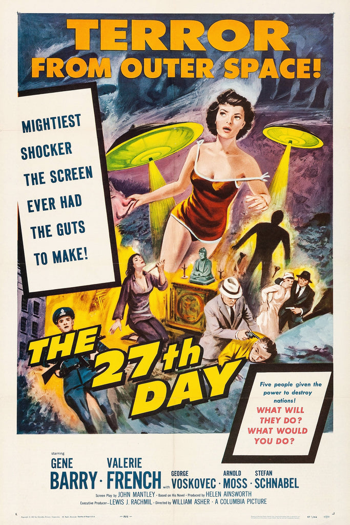 The 27th Day (1957) - Gene Barry Colorized Version