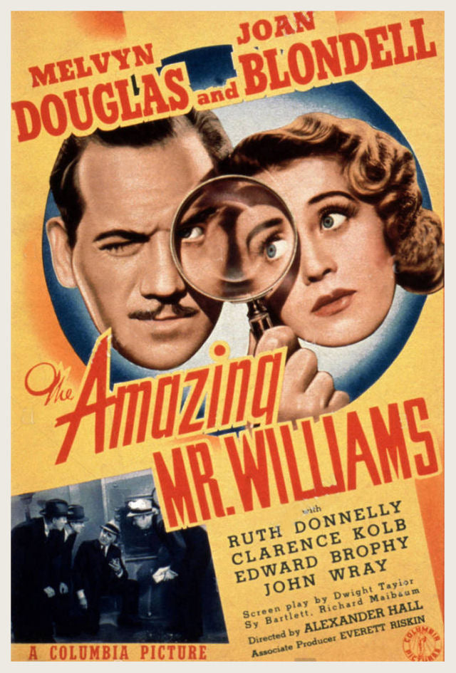 The Amazing Mr. Williams (1939) - Joan Blondell Colorized Version