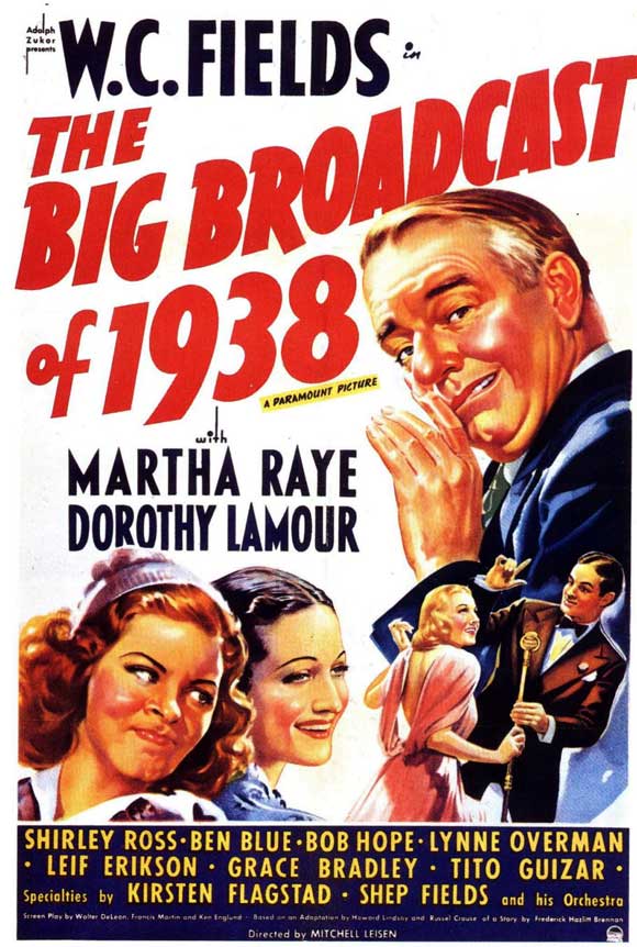 The Big Broadcast of 1938 (1938) - W.C. Fields Colorized Version DVD