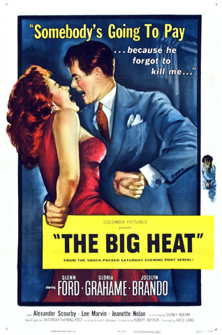 The Big Heat (1953) - Glenn Ford  Colorized Version