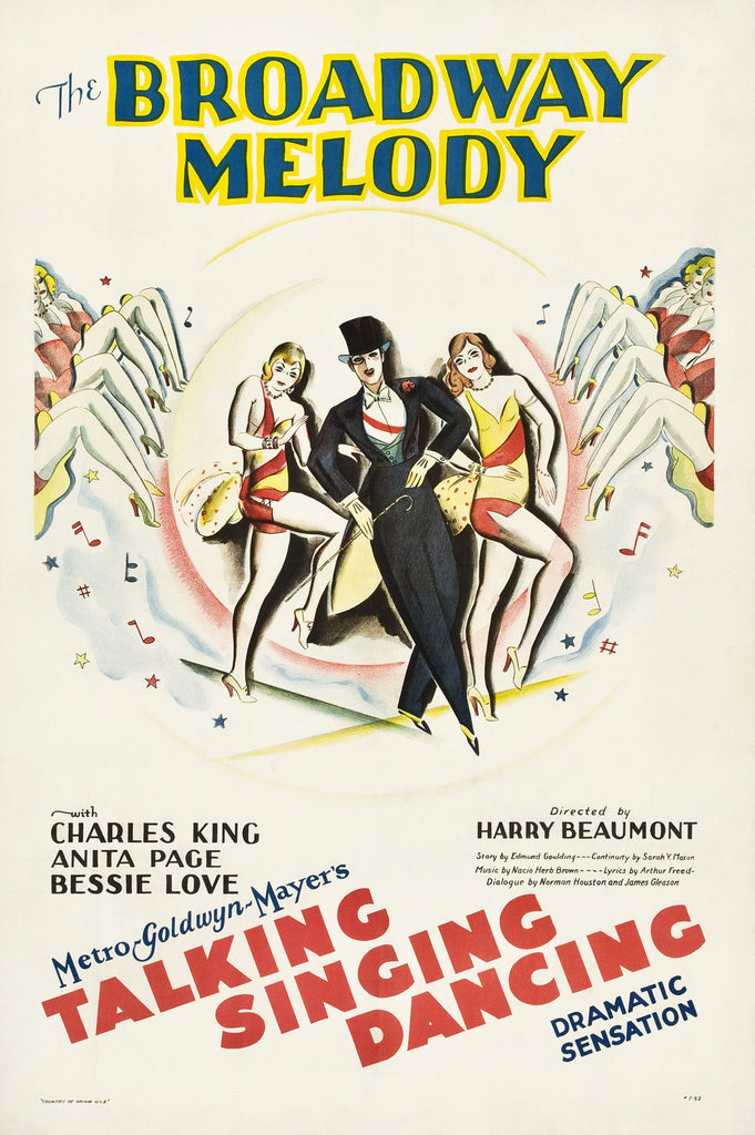 The Broadway Melody (1929) - Charles King Colorized Version