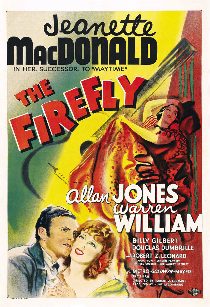 The Firefly (1937) - Jeanette MacDonald Colorized Version