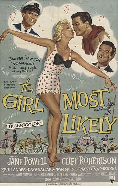 The Girl Most Likely (1958) - Jane Powell DVD