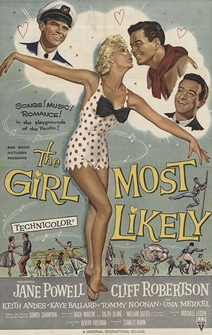 The Girl Most Likely (1958) - Jane Powell  DVD