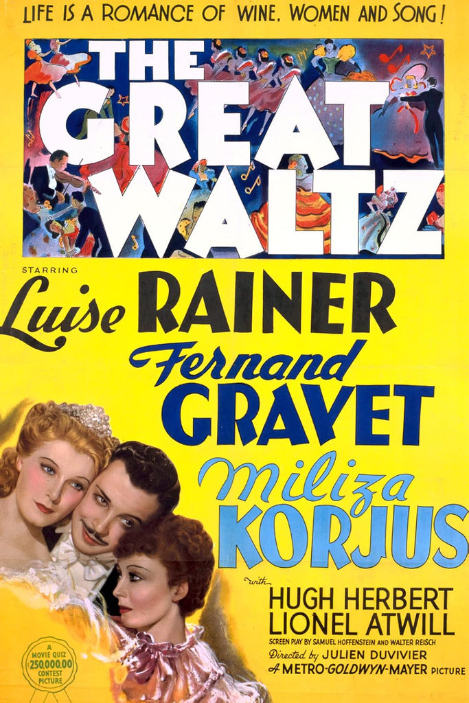 The Great Waltz (1938) - Luise Rainer Colorized Version