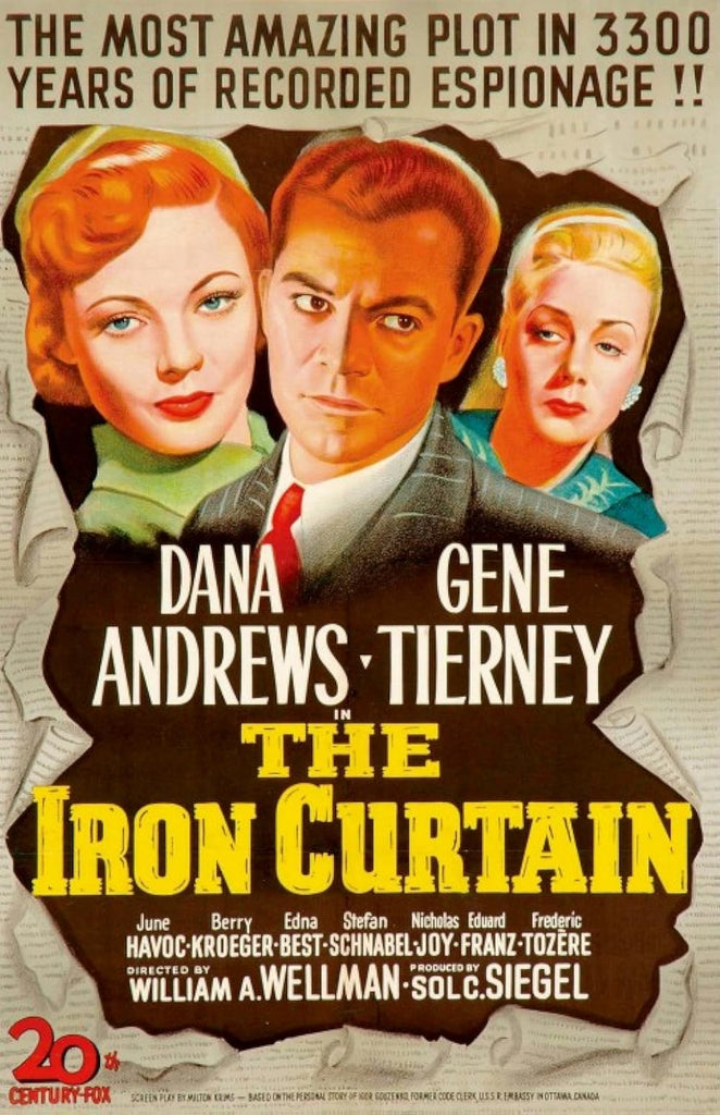 The Iron Curtain (1948) - Dana Andrews Colorized Version