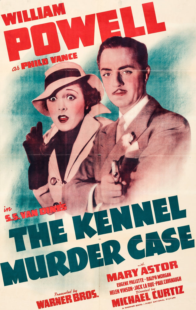 The Kennel Murder Case (1933) - William Powell Colorized Version DVD