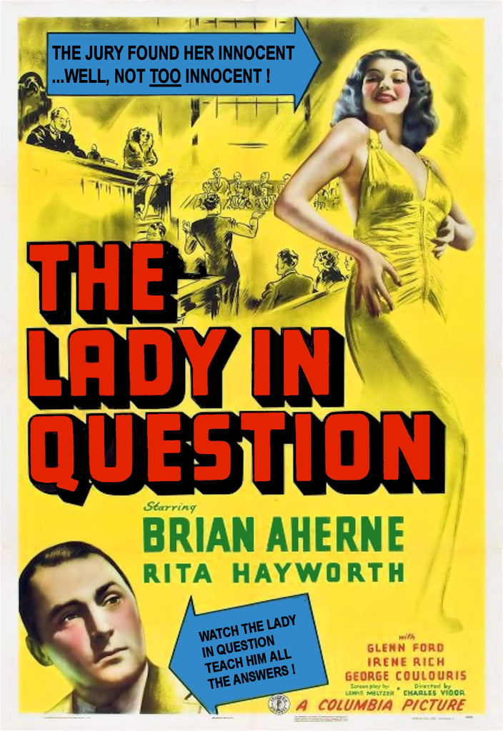 The Lady in Question (1940) - Rita Hayworth Colorized Version DVD