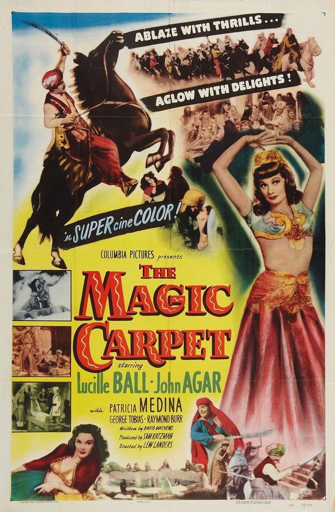 The Magic Carpet (1951) - Lucille Ball DVD