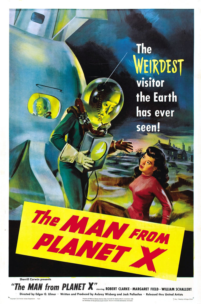 The Man From Planet X (1951) - Robert Clarke Colorized Version DVD