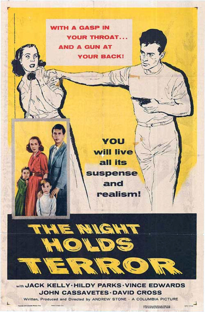 The Night Holds Terror (1955) - Vince Edwards Colorized Version DVD