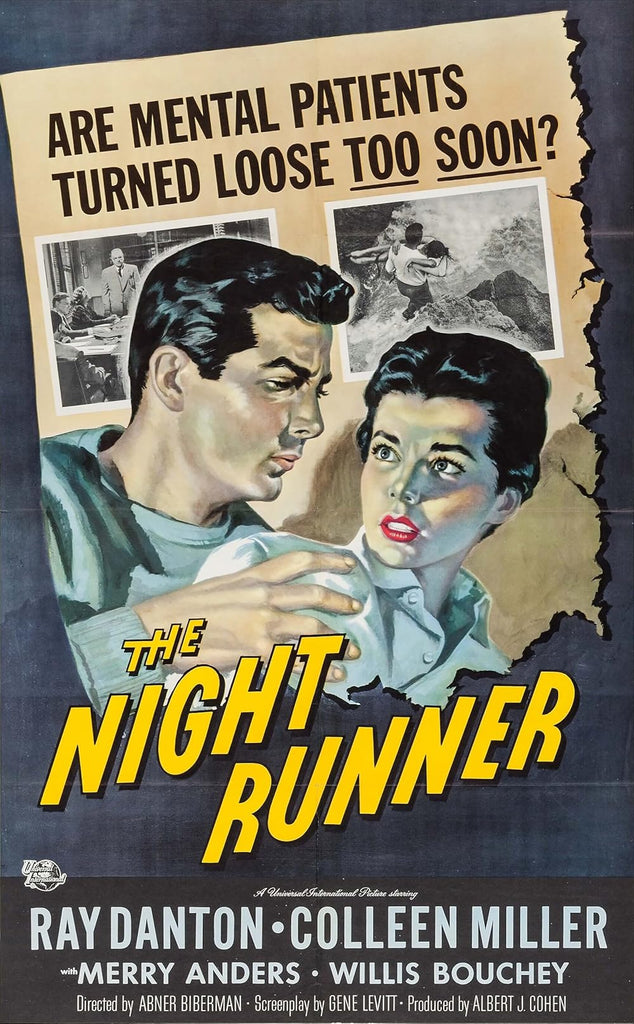 The Night Runner (1957) - Ray Danton Colorized Version DVD